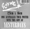 オーストラリア盤CDシングル GN'R Yesterdays Aussie