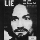 「Lie: The Love & Terror Cult」US盤CDジャケット Charles Manson