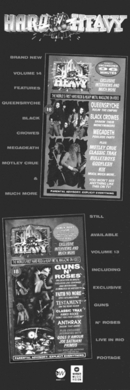 「Hard N' Heavy #13」UK雑誌広告 VA Hardn Heavy 13 Uk Advert