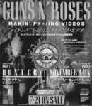 GN'R Making Of Don't Cry Jap Flyer
