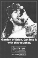 GN'R Garden Of Eden Uk Adver 