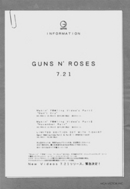 「Makin' f××king Videos」雑誌広告① GN'R Making Of Don't Cry Jap Advert