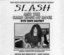 ラジオショウCD Slash and The Hard Edge of Rock